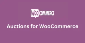 Auctions for WooCommerce- Gpl Plugin