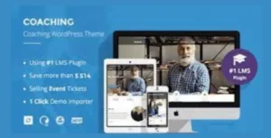 Coaching WP - Speaker and Life Coach WordPress Theme