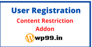 User Registration Pro - Content Restriction
