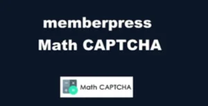Memberpress - Math CAPTCHA
