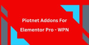 Piotnet Addons For Elementor Pro - WPN